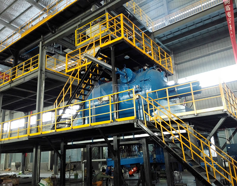 連續式（無舟皿）高溫提純爐